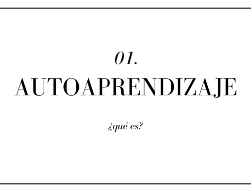 Qué es el autoaprendizaje